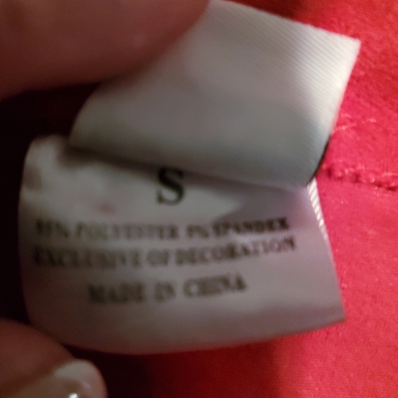 Mia Bella Red Suede Girls Jacket S NWOT - Picture 5 of 6